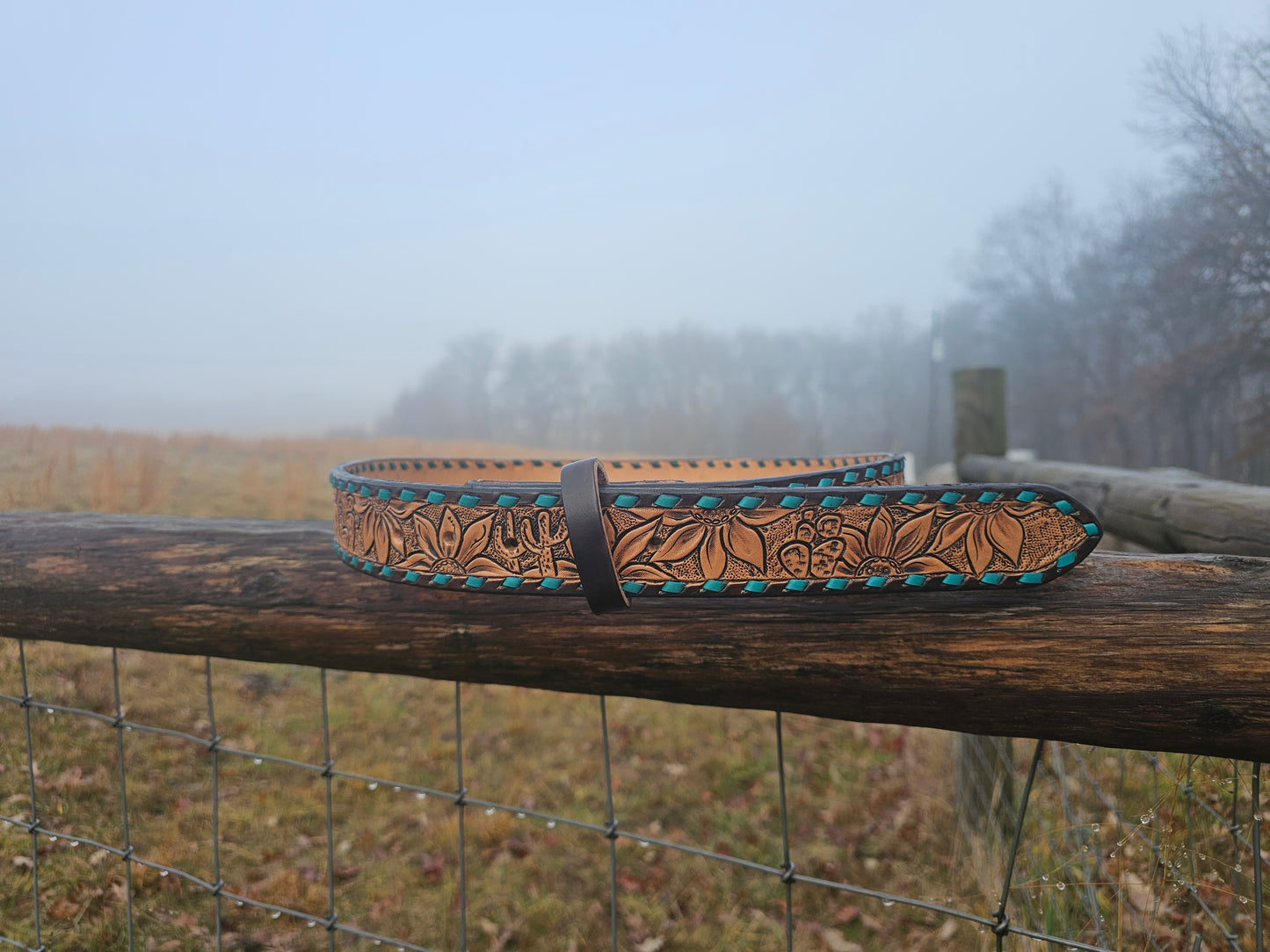 Custom Tooled Belt