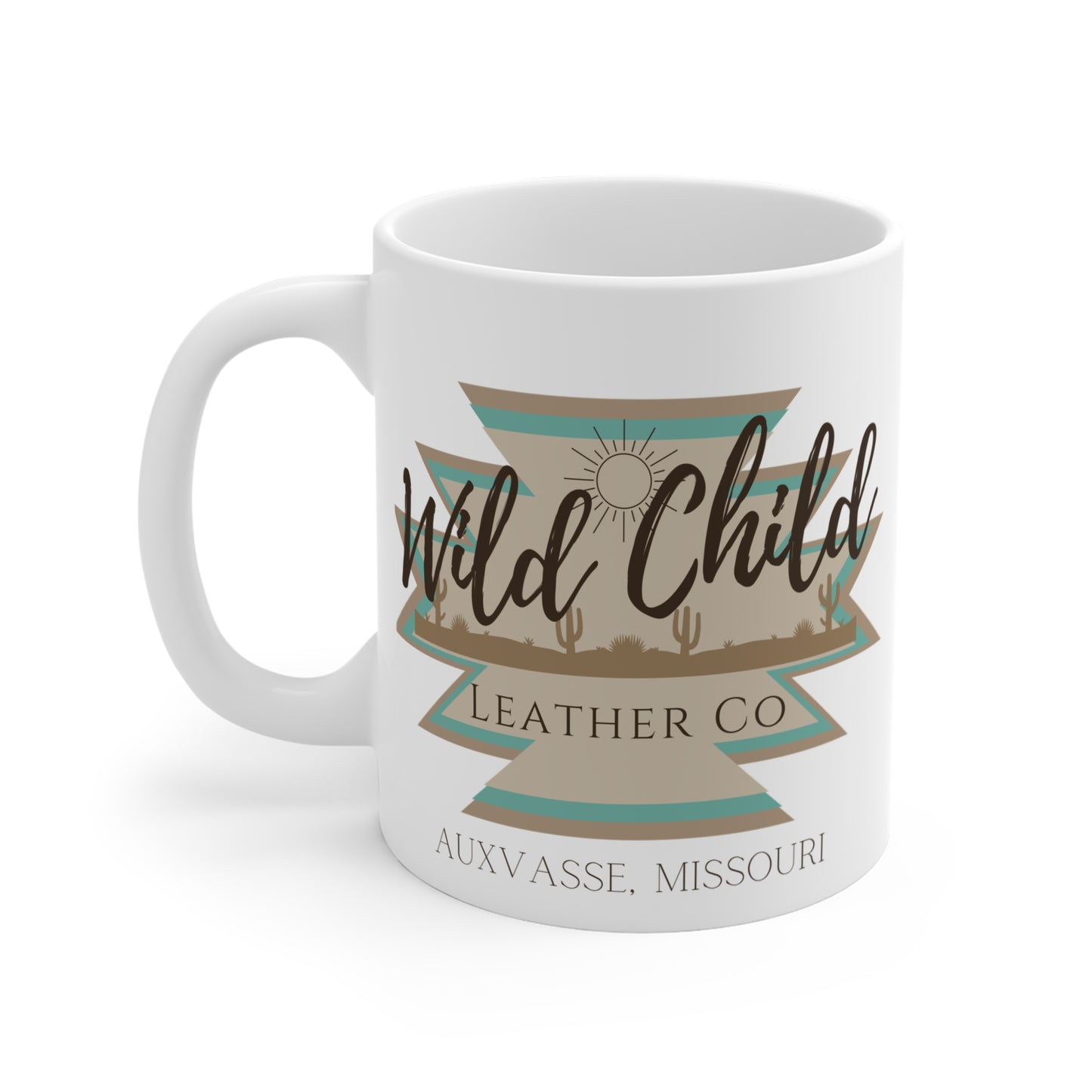 Wild Child Leather Co Mug 11oz