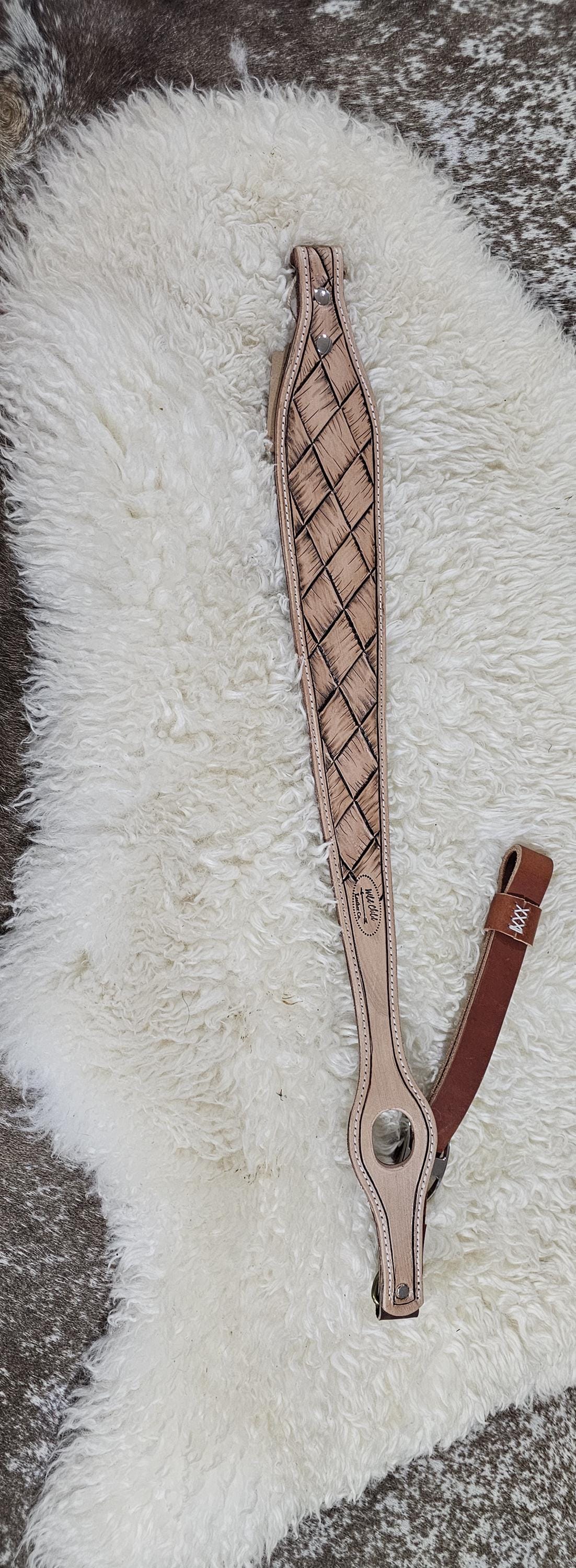 Weave Tooled Gun Sling